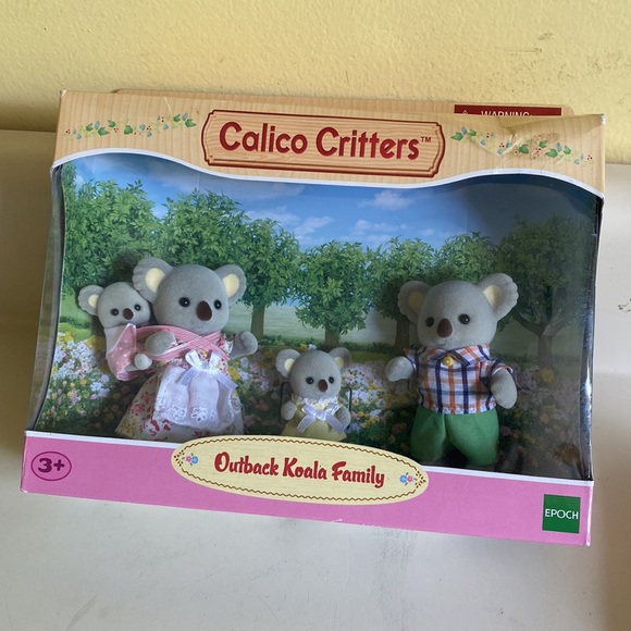 NEW CALICO CRITTERS OUTBACK KOALA FAMILY, EPOCH - Picture 7 of 7
